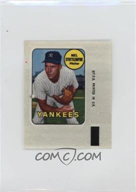 1969 Topps - Decals #_MEST - Mel Stottlemyre