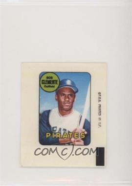 1969 Topps - Decals #_ROCL - Roberto Clemente (Called Bob on Decal)