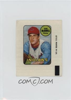 1969 Topps - Decals #_SAMC - Sam McDowell