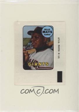 1969 Topps - Decals #_WIMA - Willie Mays