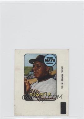 1969 Topps - Decals #_WIMA - Willie Mays