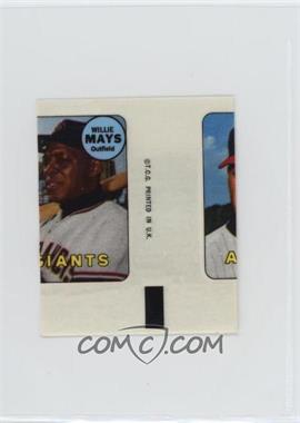 1969 Topps - Decals #_WIMA - Willie Mays