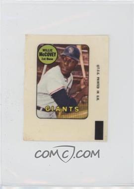 1969 Topps - Decals #_WIMC - Willie McCovey [Good to VG‑EX]