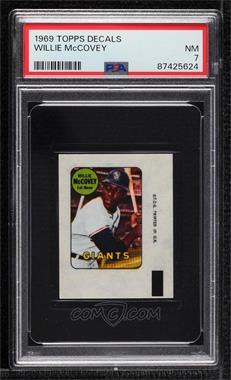 1969 Topps - Decals #_WIMC - Willie McCovey [PSA 7 NM]