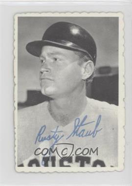 1969 Topps - Deckle Edge #22.1 - Rusty Staub