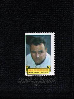 1969 Topps Stamps - [Base] #_ROPE.1 - Ron Perranoski [Good to VG‑EX]