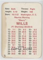 Maury Wills [Poor to Fair]