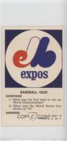 Montreal Expos [Good to VG‑EX]