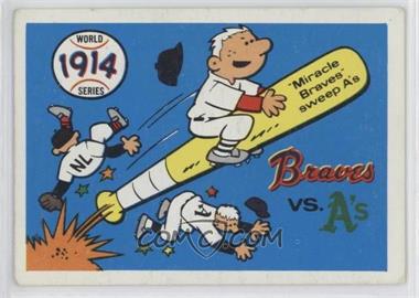 1970 Fleer Laughlin World Series - [Base] #11 - 1914 World Series [Good to VG‑EX]