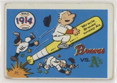 1970 Fleer Laughlin World Series - [Base] #11 - 1914 World Series [Good to VG‑EX]