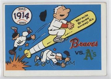 1970 Fleer Laughlin World Series - [Base] #11 - 1914 World Series [Good to VG‑EX]