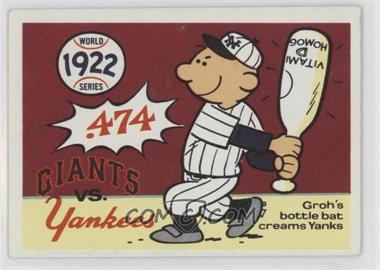 1970 Fleer Laughlin World Series - [Base] #19 - 1922 World Series