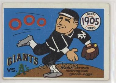 1970 Fleer Laughlin World Series - [Base] #2 - 1905 World Series [Good to VG‑EX]