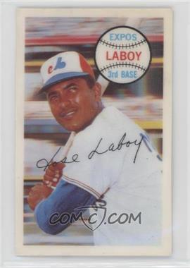 1970 Kellogg's 3-D Super Stars - [Base] #66 - Jose Laboy