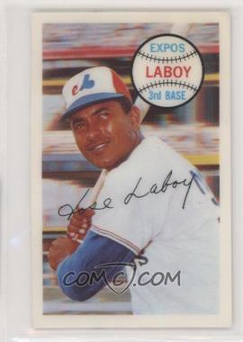 1970 Kellogg's 3-D Super Stars - [Base] #66 - Jose Laboy