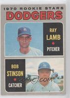 Cardinals Rookie Stars (Ray Lamb, Bob Stinson)