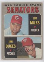 Senators Rookie Stars (Jim Miles, Jan Dukes)