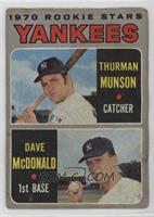 1970 Rookie Stars (Thurman Munson, Dave McDonald) [Poor to Fair]