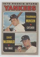 1970 Rookie Stars (Thurman Munson, Dave McDonald)