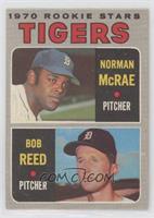 Tigers Rookie Stars (Norm McRae, Bob Reed)