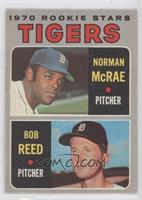Tigers Rookie Stars (Norm McRae, Bob Reed) [Good to VG‑EX]
