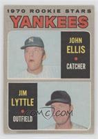 Yankees Rookie Stars (John Ellis, Jim Lyttle)