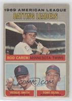 American League Batting Leaders (Rod Carew, Reggie Smith, Tony Oliva) [Poor&nbs…