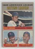 American League Batting Leaders (Rod Carew, Reggie Smith, Tony Oliva) [Good&nbs…