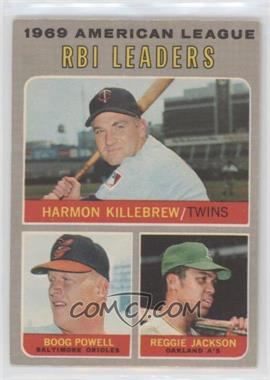 1970 O-Pee-Chee - [Base] #64 - Boog Powell, Reggie Jackson, Harmon Killebrew