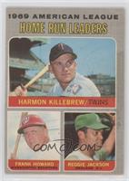 Frank Howard, Reggie Jackson, Harmon Killebrew