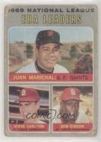 National League ERA Leaders (Juan Marichal, Steve Carlton, Bob Gibson) [Good&nb…