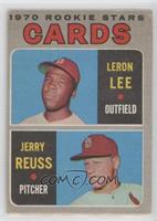 Cardinals Rookie Stars (Leron Lee, Jerry Reuss) [Poor to Fair]