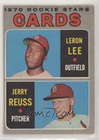 Cardinals Rookie Stars (Leron Lee, Jerry Reuss)