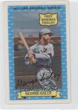 1970 Rold Gold All-Time Baseball Greats - [Base] #5 - George Sisler