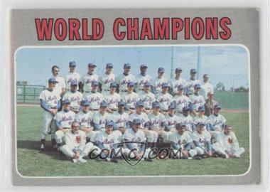 1970 Topps - [Base] #1 - New York Mets Team