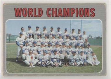 1970 Topps - [Base] #1 - New York Mets Team [Good to VG‑EX]