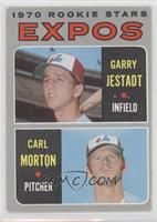 1970 Rookie Stars - Garry Jestadt, Carl Morton [Noted]