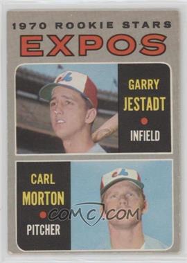 1970 Topps - [Base] #109 - 1970 Rookie Stars - Garry Jestadt, Carl Morton [Good to VG‑EX]