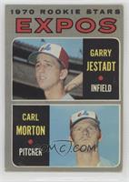1970 Rookie Stars - Garry Jestadt, Carl Morton [Poor to Fair]