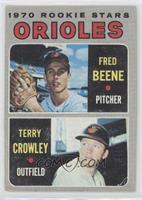 1970 Rookie Stars - Terry Crowley, Fred Beene