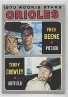 1970 Rookie Stars - Terry Crowley, Fred Beene