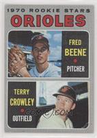 1970 Rookie Stars - Terry Crowley, Fred Beene
