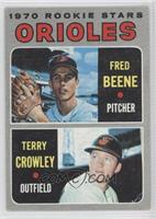 1970 Rookie Stars - Terry Crowley, Fred Beene [Good to VG‑EX]