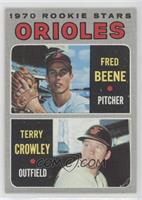 1970 Rookie Stars - Terry Crowley, Fred Beene