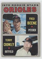 1970 Rookie Stars - Terry Crowley, Fred Beene [Poor to Fair]