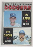 1970 Rookie Stars - Ray Lamb, Bob Stinson