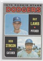 1970 Rookie Stars - Ray Lamb, Bob Stinson