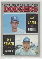 1970 Rookie Stars - Ray Lamb, Bob Stinson [Good to VG‑EX]
