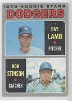 1970 Rookie Stars - Ray Lamb, Bob Stinson [COMC RCR Poor]