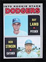 1970 Rookie Stars - Ray Lamb, Bob Stinson